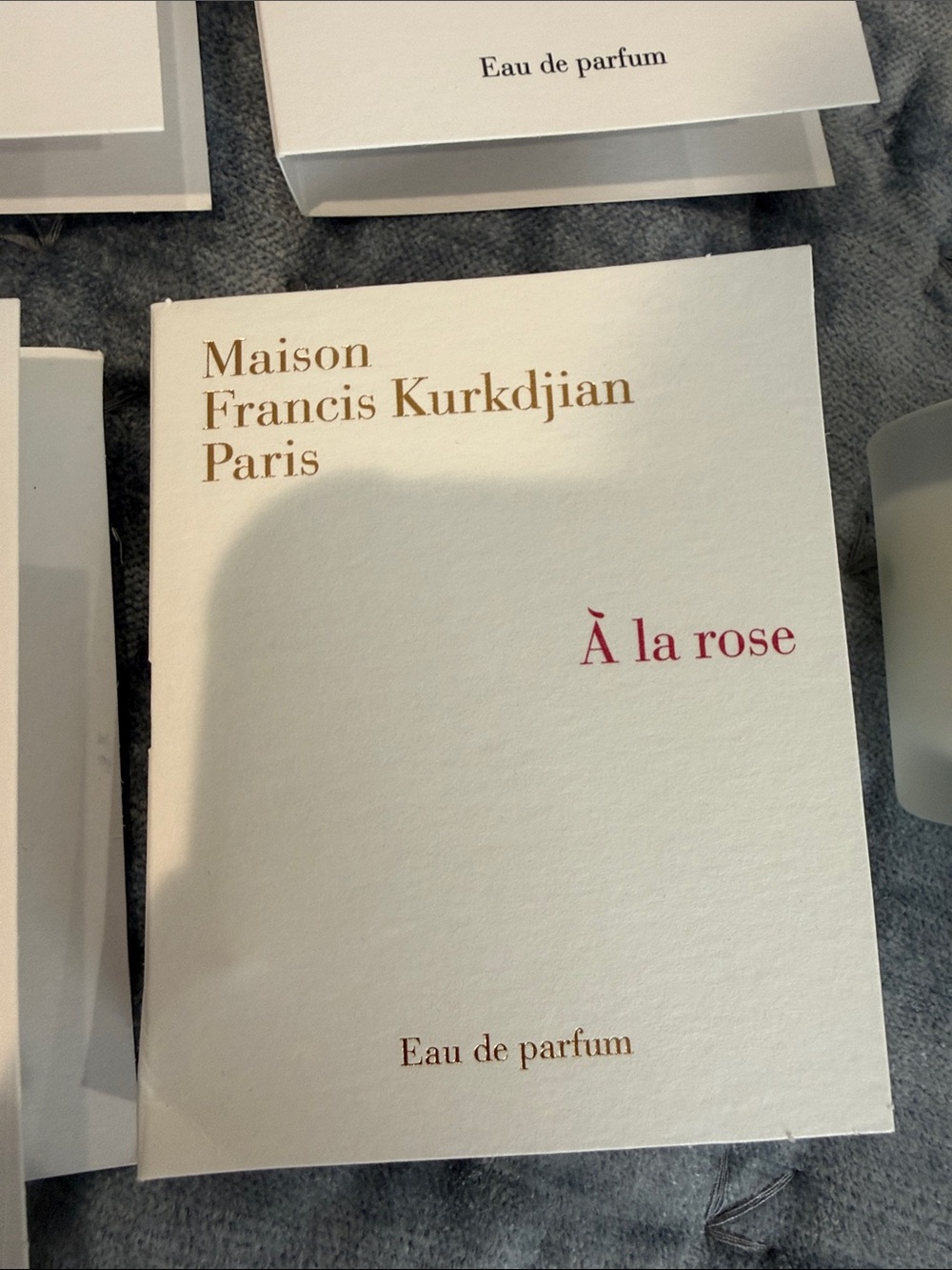 Maison Francis Kurkdjian Parfum - Samples & Aqua Universalis candle - Picture 3 of 6